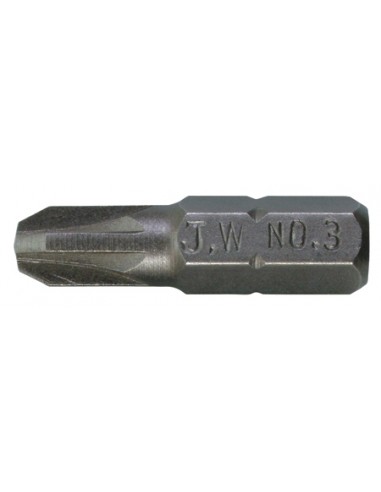 Bit PZ 0x25mm 1/4" JONN