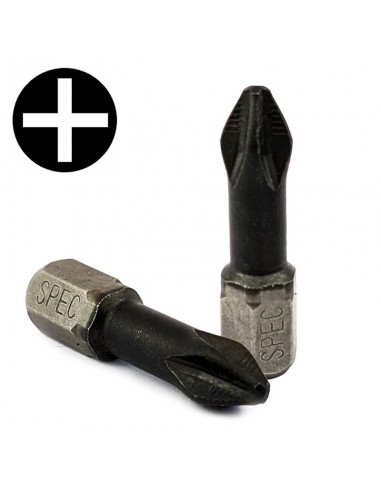 #31752 [24-2-8021] SPECIALIST+ screwdriver bit TITAN CARBON PH2 TORSION, 25 mm