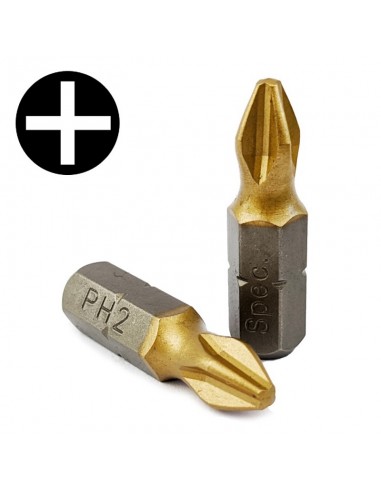 #31744 [24-2-031] SPECIALIST+ screwdriver bit TITANIUM PH2
