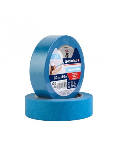 #31815 [40-2-75030M] SPECIALIST+ masking tape, blue, 50 m x 30 mm