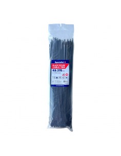#31727 [81-3-4368J] SPECIALIST+ nylon cable ties, black, 4.6x370 mm, 100 pcs