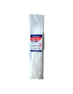 #31732 [81-3-7380B] SPECIALIST+ nylon cable ties, white, 7.6x370 mm, 50 pcs