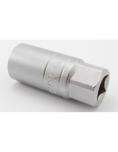 Hlavica na sviečky 1/2" 21 magnetická JONN