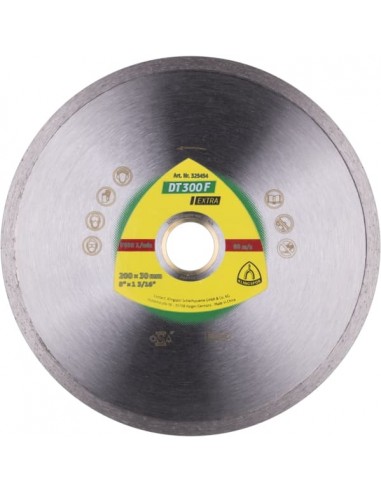 Kotúč diamantový hladký 200x30/25,4 DT 300 F OBKLA