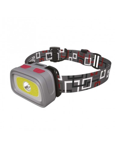 Čelovka CREE LED + COB LED 3xAAA
