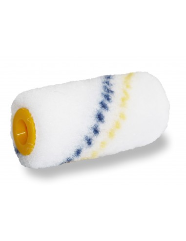 Valček lakovací MINI nylon 5cm, žlto-modrý